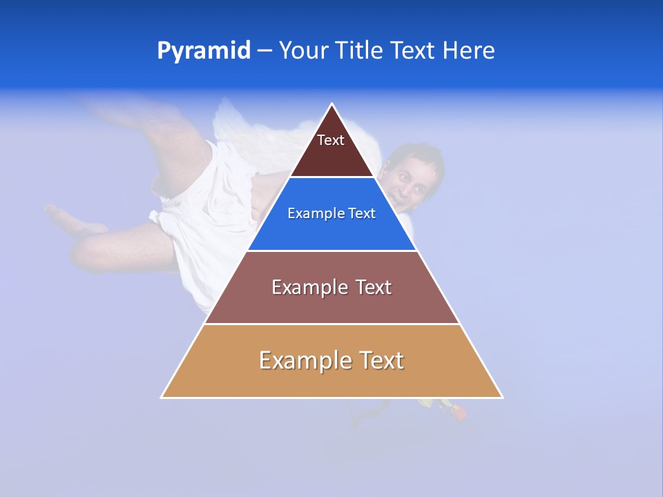 Cartoon Heaven Romance PowerPoint Template