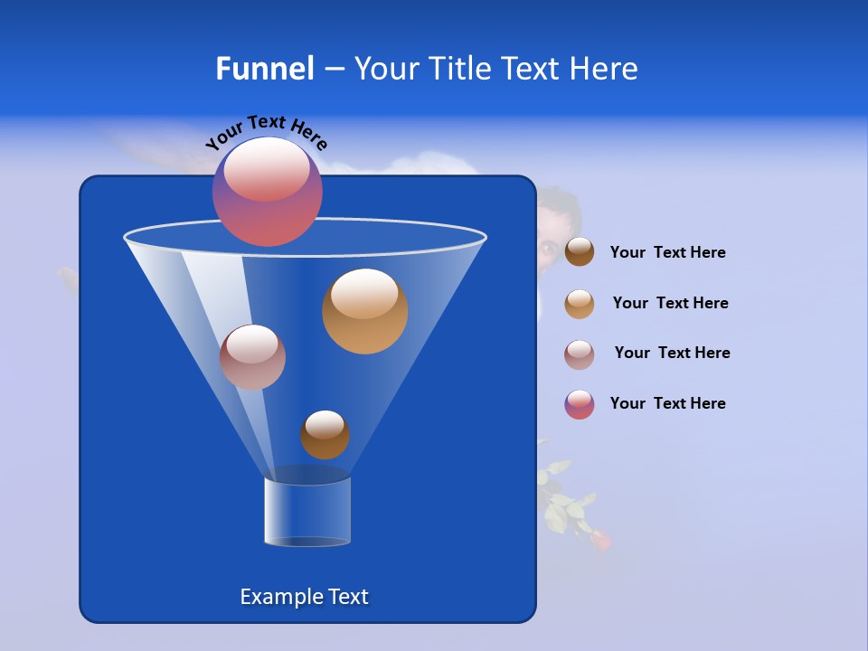 Cartoon Heaven Romance PowerPoint Template