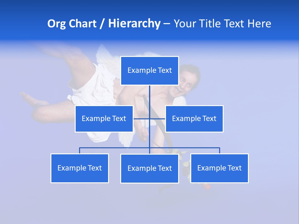 Cartoon Heaven Romance PowerPoint Template