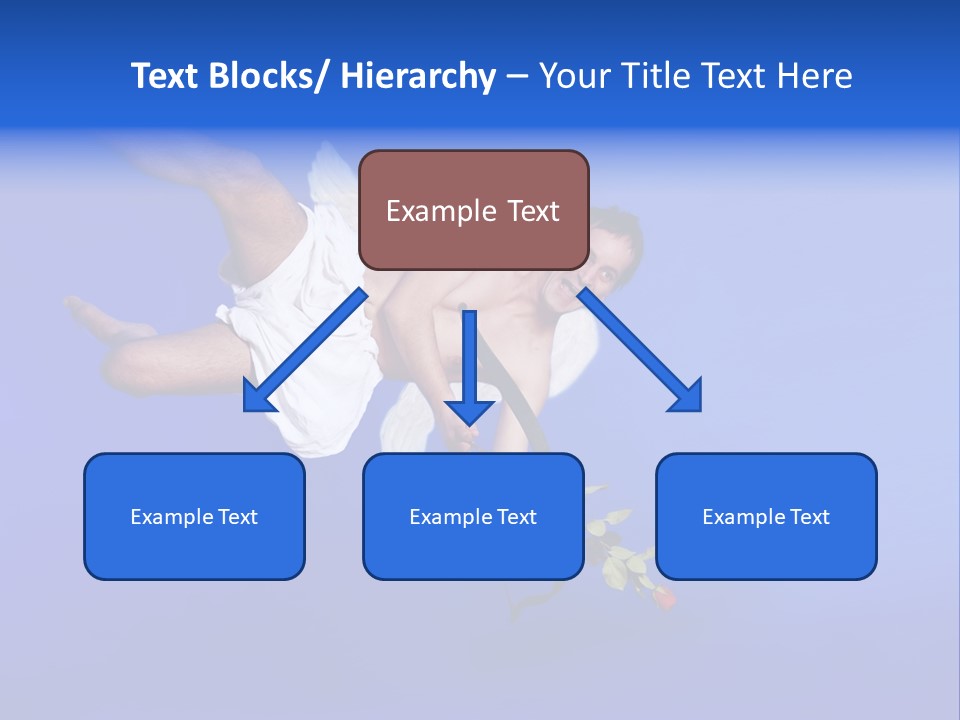 Cartoon Heaven Romance PowerPoint Template