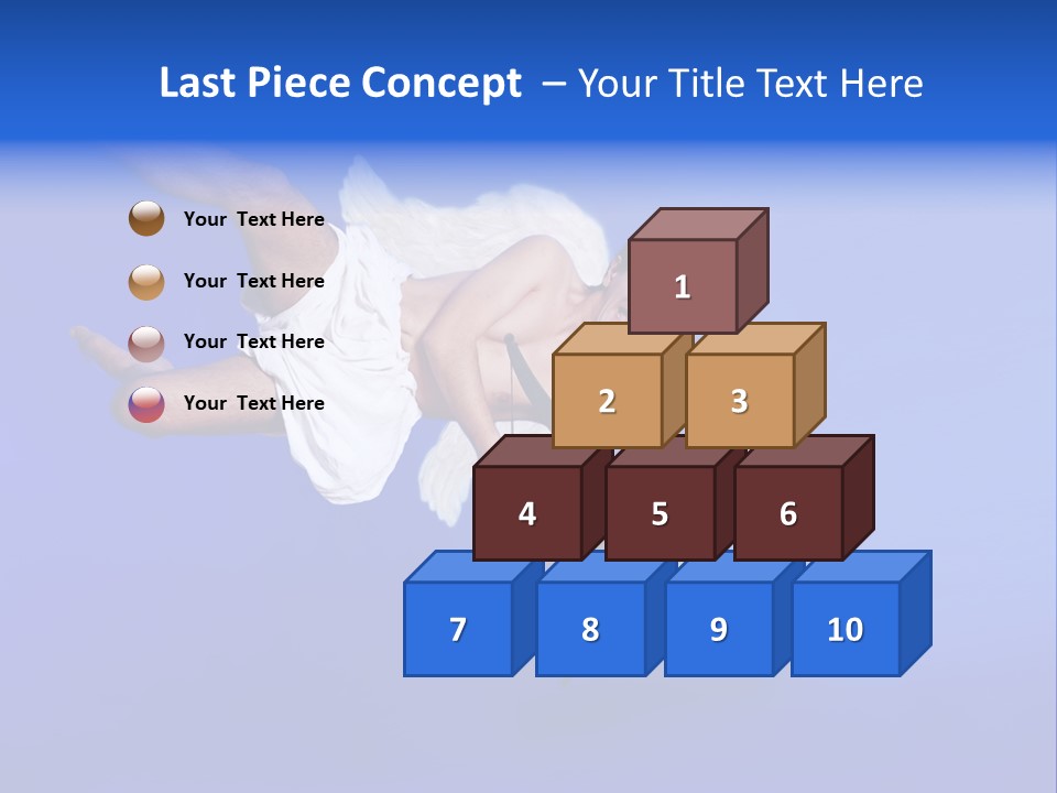 Cartoon Heaven Romance PowerPoint Template