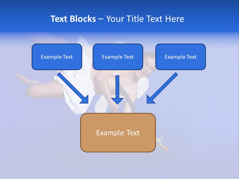 Cartoon Heaven Romance PowerPoint Template