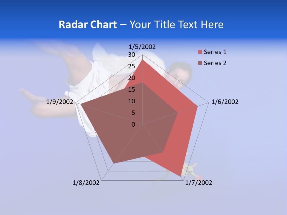 Cartoon Heaven Romance PowerPoint Template