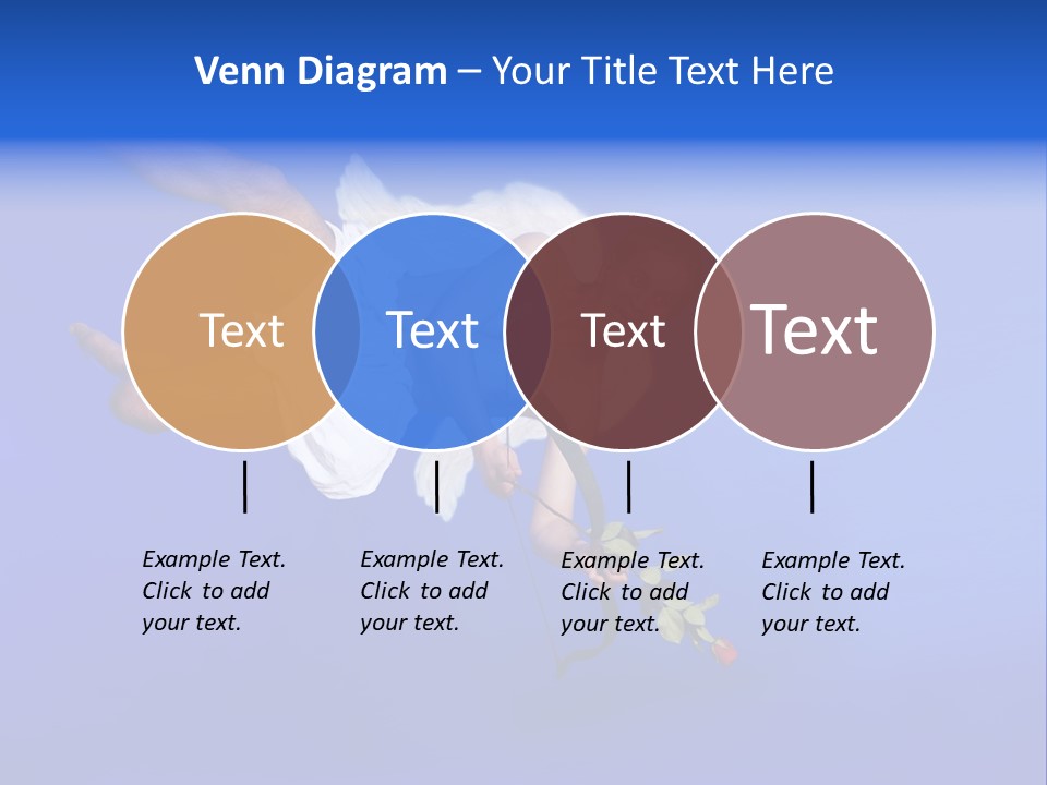 Cartoon Heaven Romance PowerPoint Template