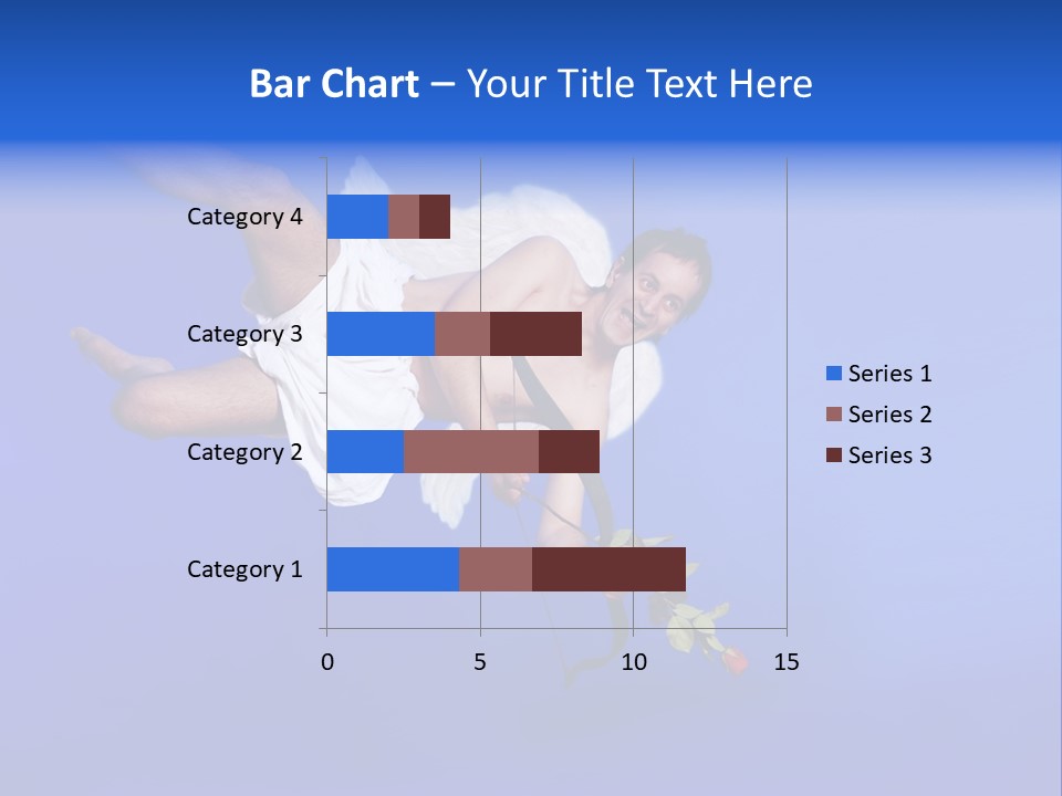 Cartoon Heaven Romance PowerPoint Template