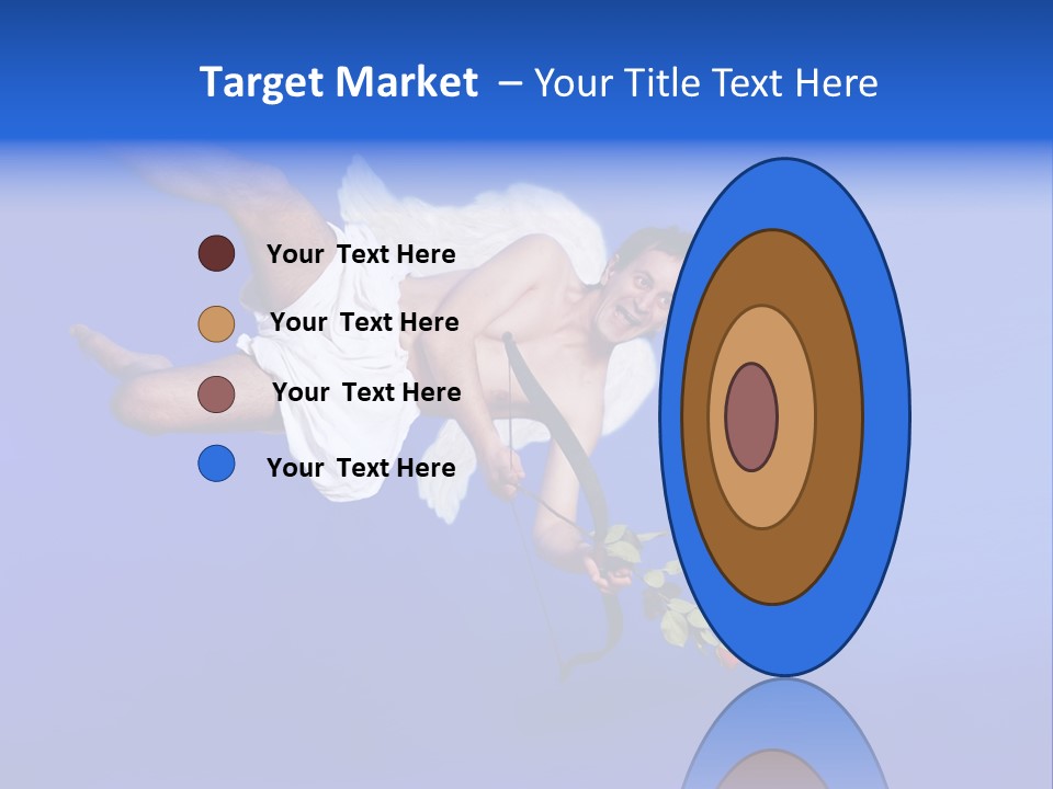 Cartoon Heaven Romance PowerPoint Template