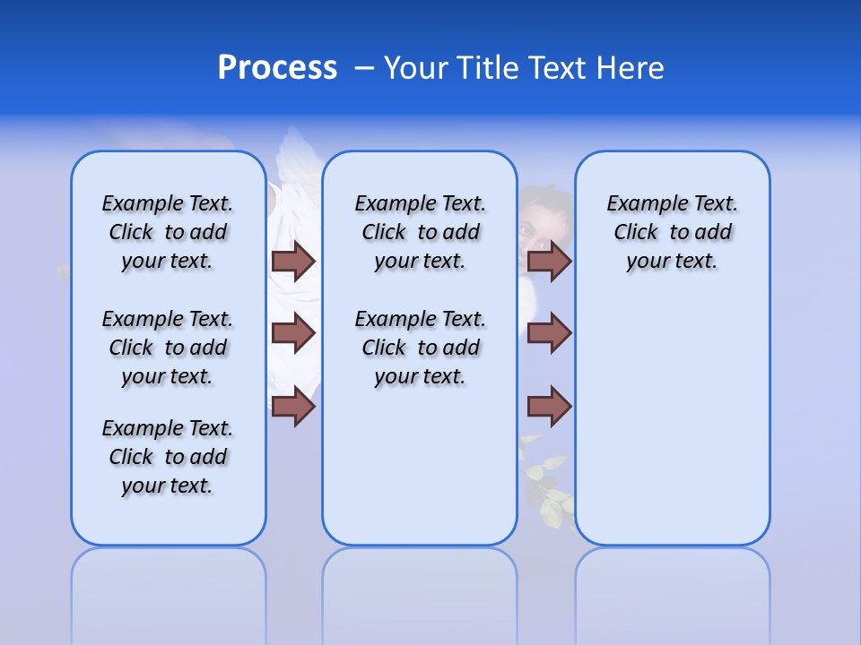 Cartoon Heaven Romance PowerPoint Template