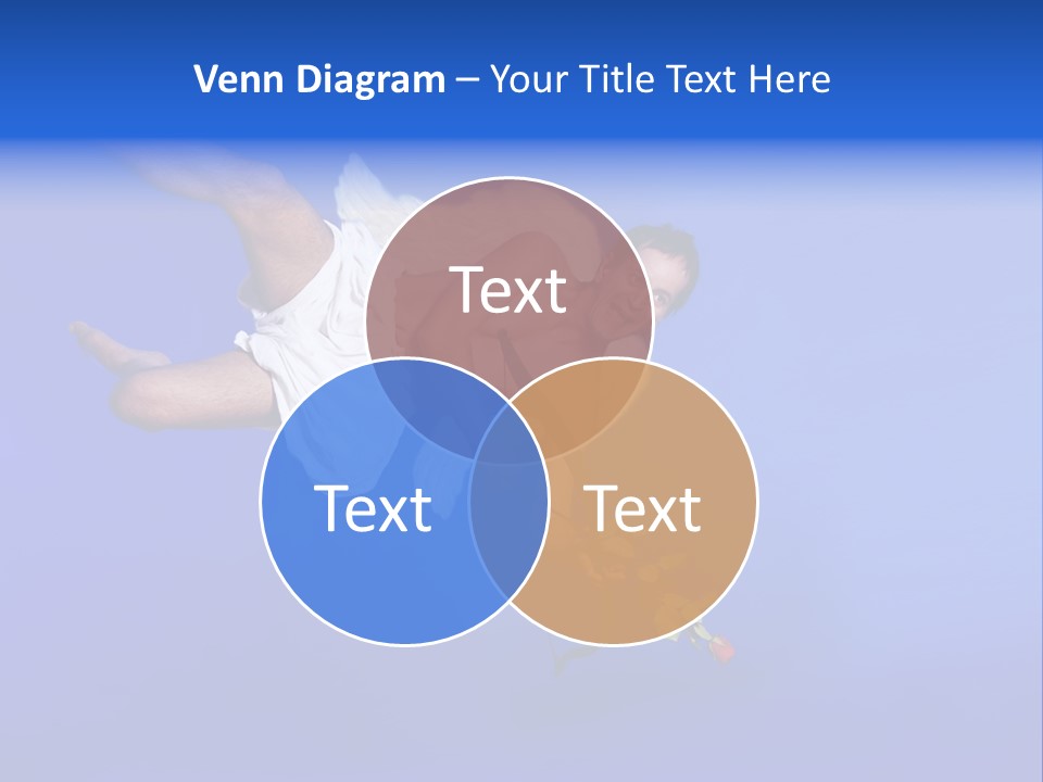 Cartoon Heaven Romance PowerPoint Template