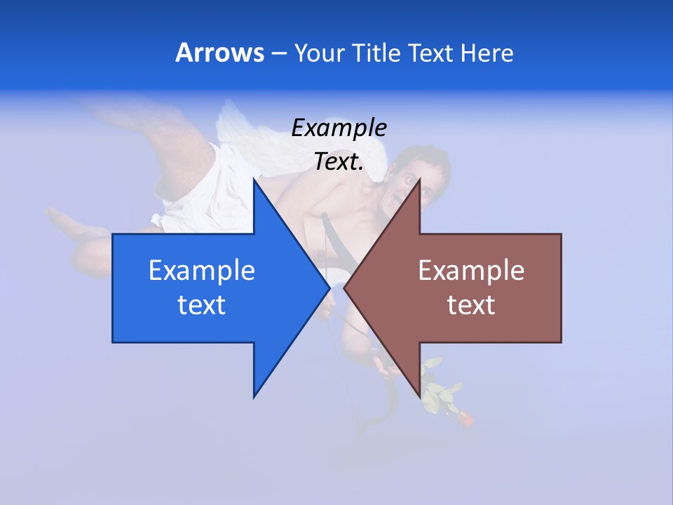 Cartoon Heaven Romance PowerPoint Template