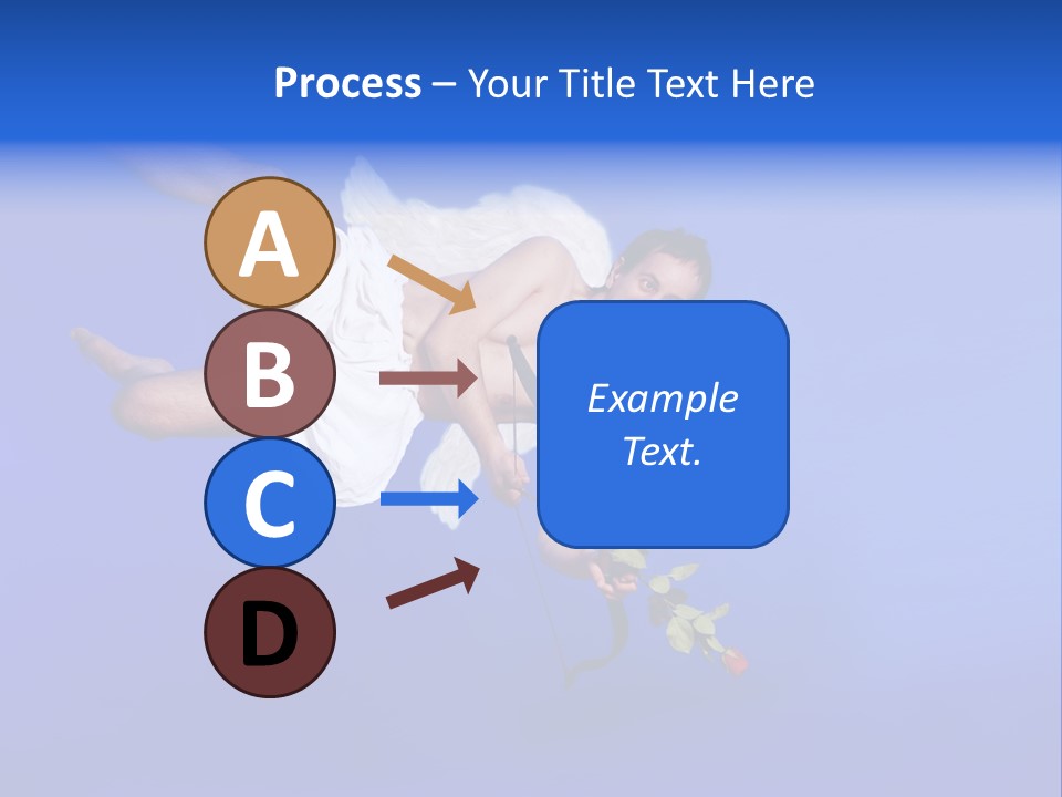 Cartoon Heaven Romance PowerPoint Template