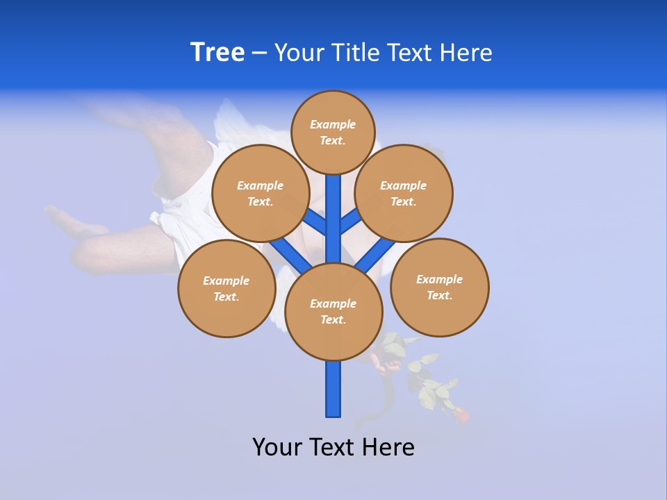 Cartoon Heaven Romance PowerPoint Template