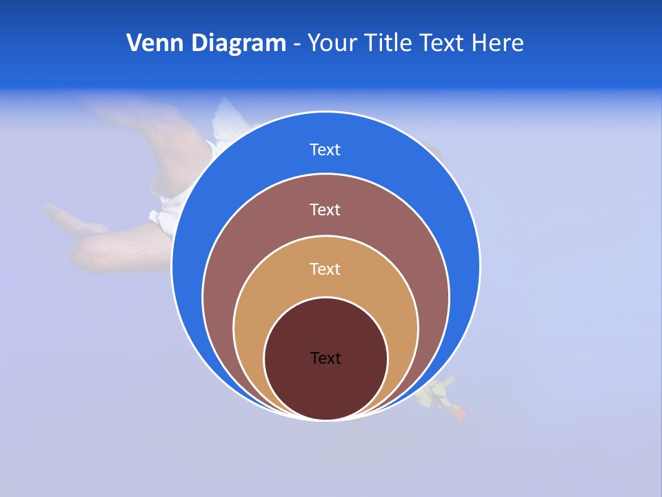 Cartoon Heaven Romance PowerPoint Template