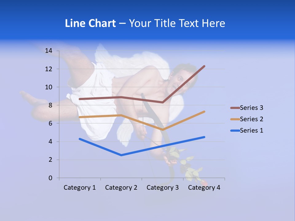 Cartoon Heaven Romance PowerPoint Template