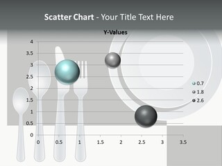 Utensil Fork Food PowerPoint Template