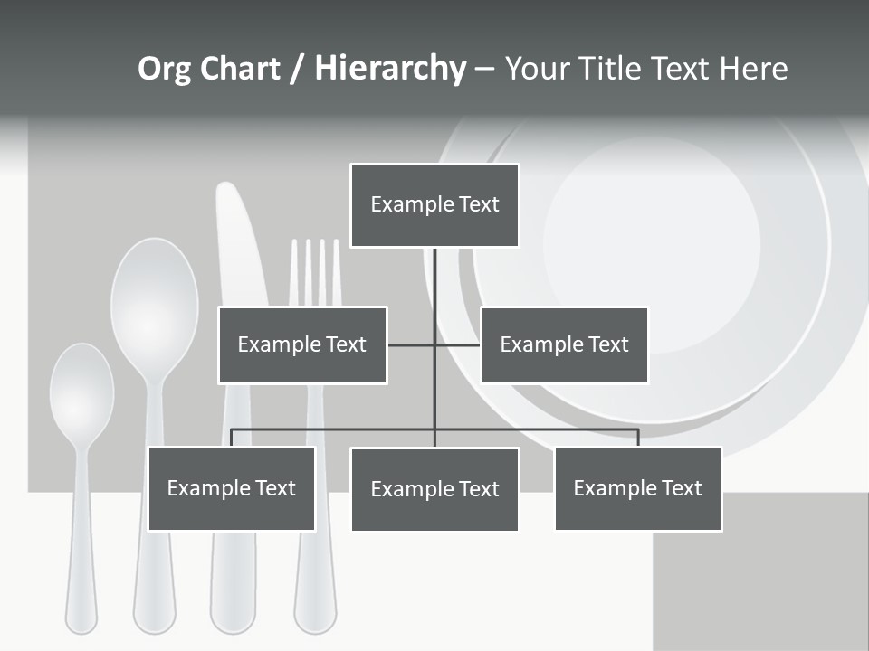 Utensil Fork Food PowerPoint Template