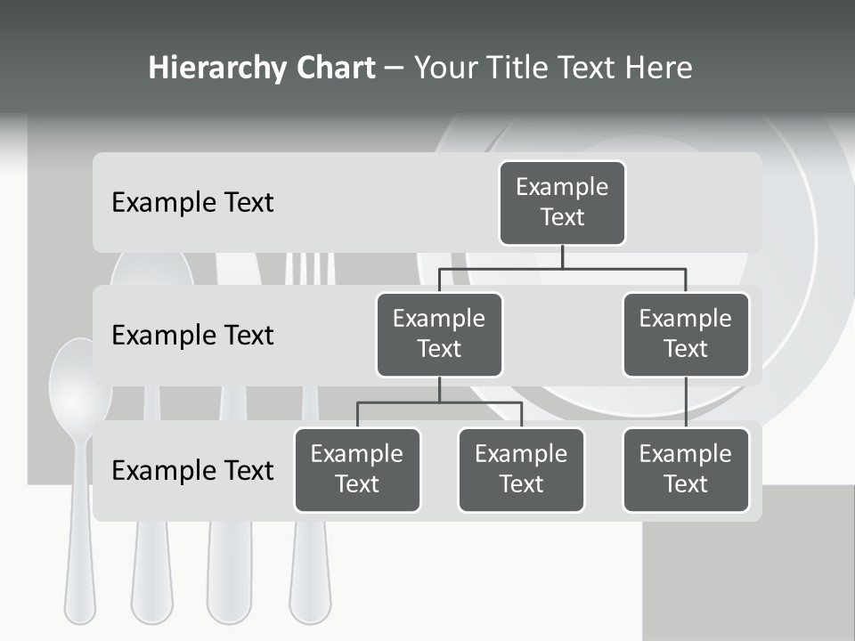 Utensil Fork Food PowerPoint Template
