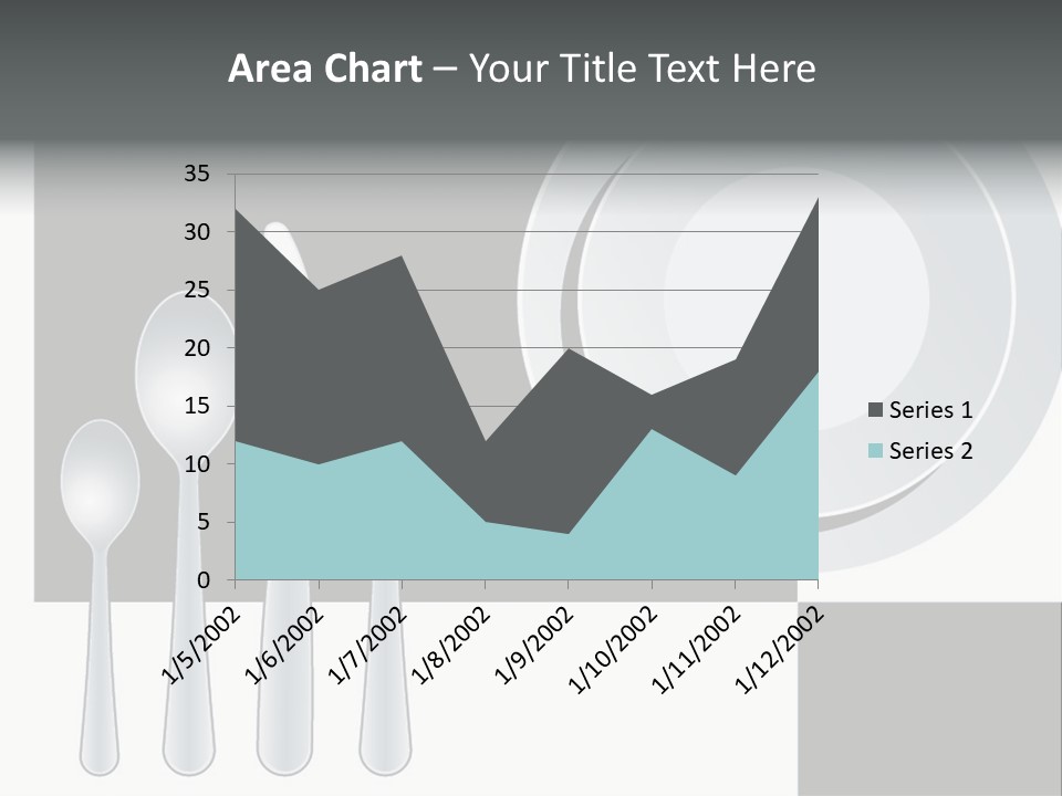 Utensil Fork Food PowerPoint Template