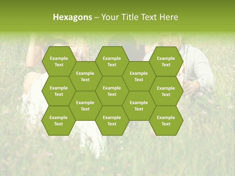 Meadow Smile Friends PowerPoint Template