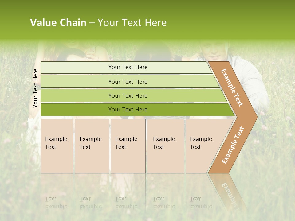Meadow Smile Friends PowerPoint Template