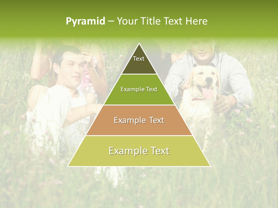 Meadow Smile Friends PowerPoint Template