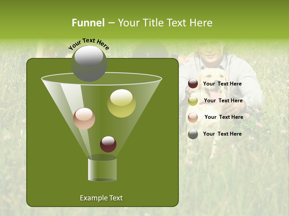 Meadow Smile Friends PowerPoint Template