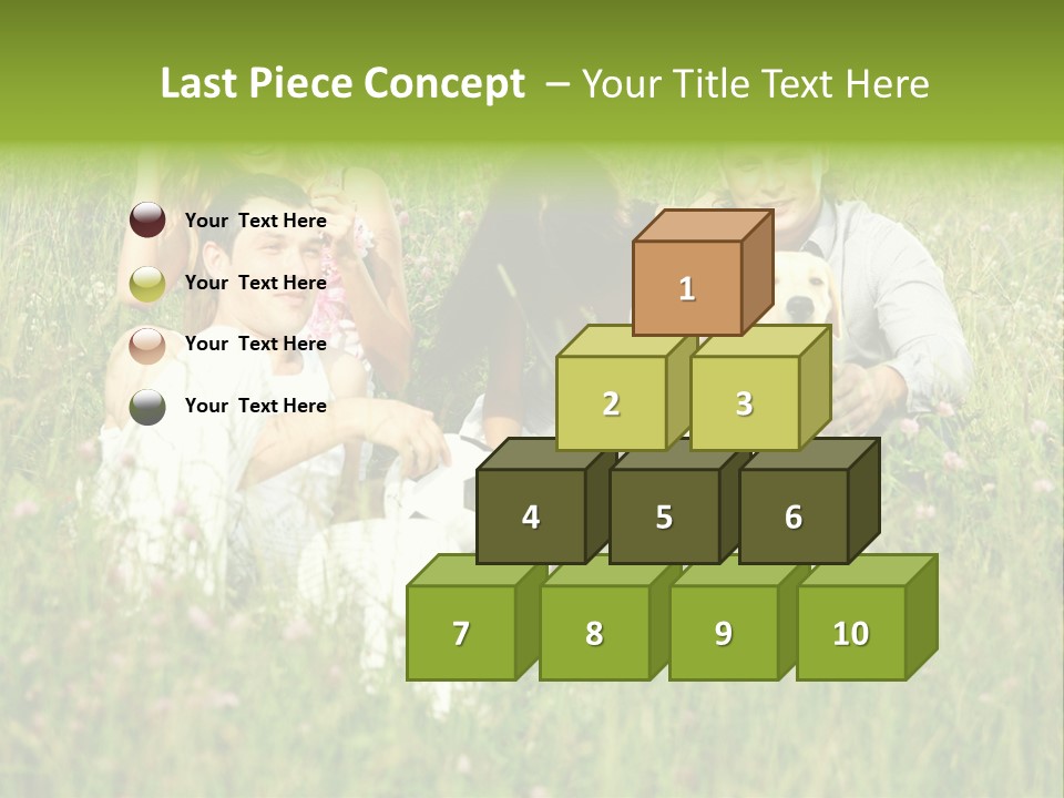 Meadow Smile Friends PowerPoint Template