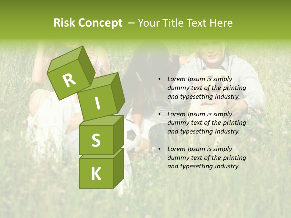 Meadow Smile Friends PowerPoint Template