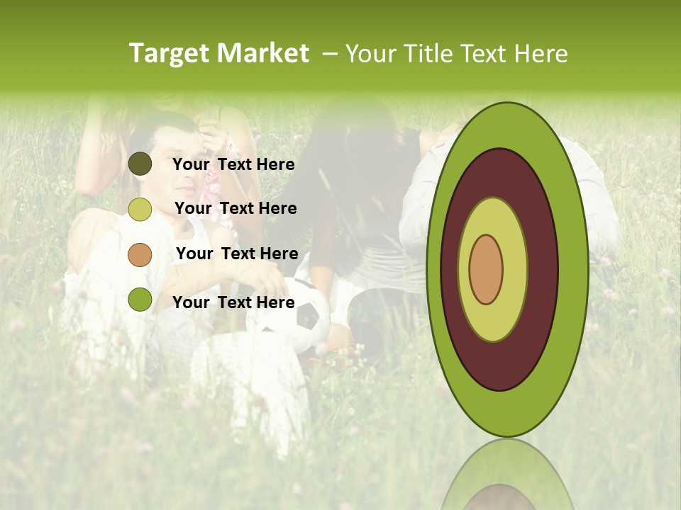 Meadow Smile Friends PowerPoint Template