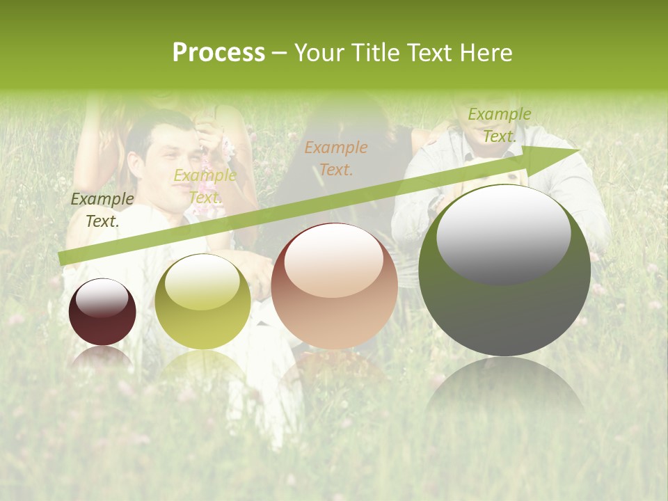 Meadow Smile Friends PowerPoint Template