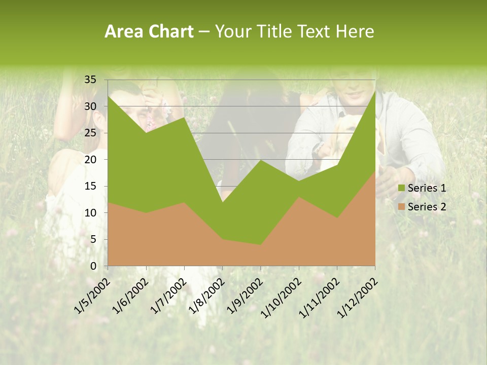 Meadow Smile Friends PowerPoint Template