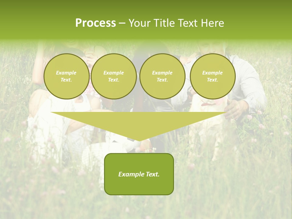 Meadow Smile Friends PowerPoint Template