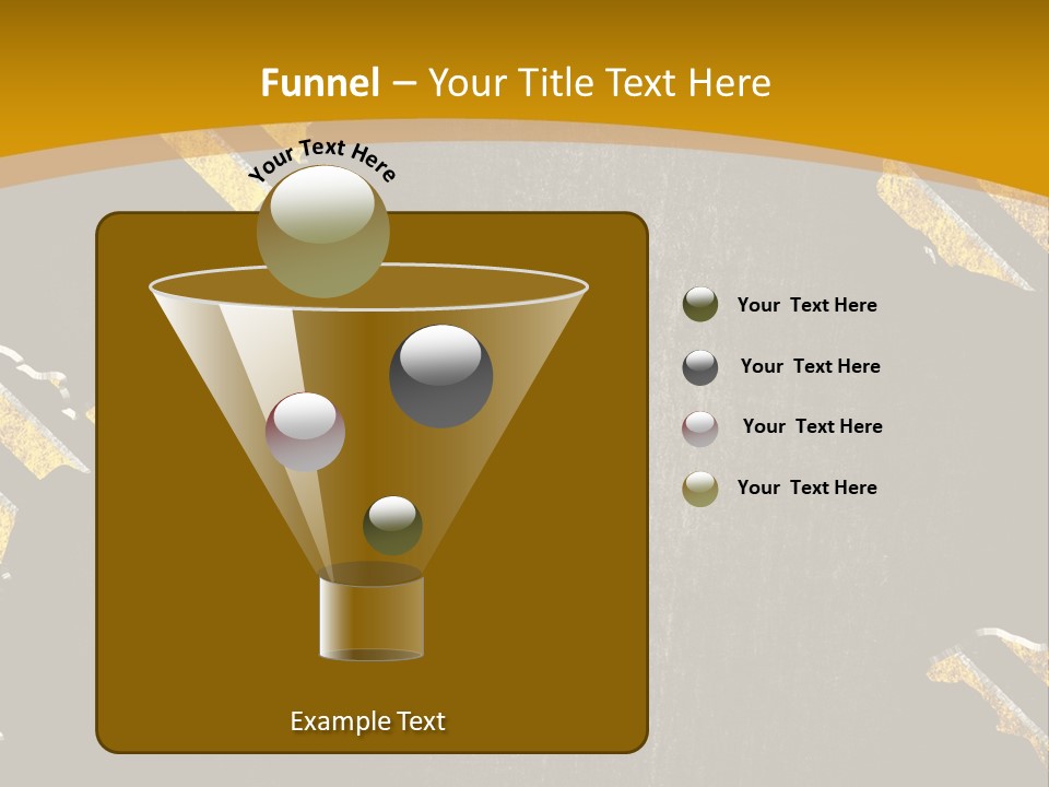 A Black And Yellow Powerpoint Presentation PowerPoint Template
