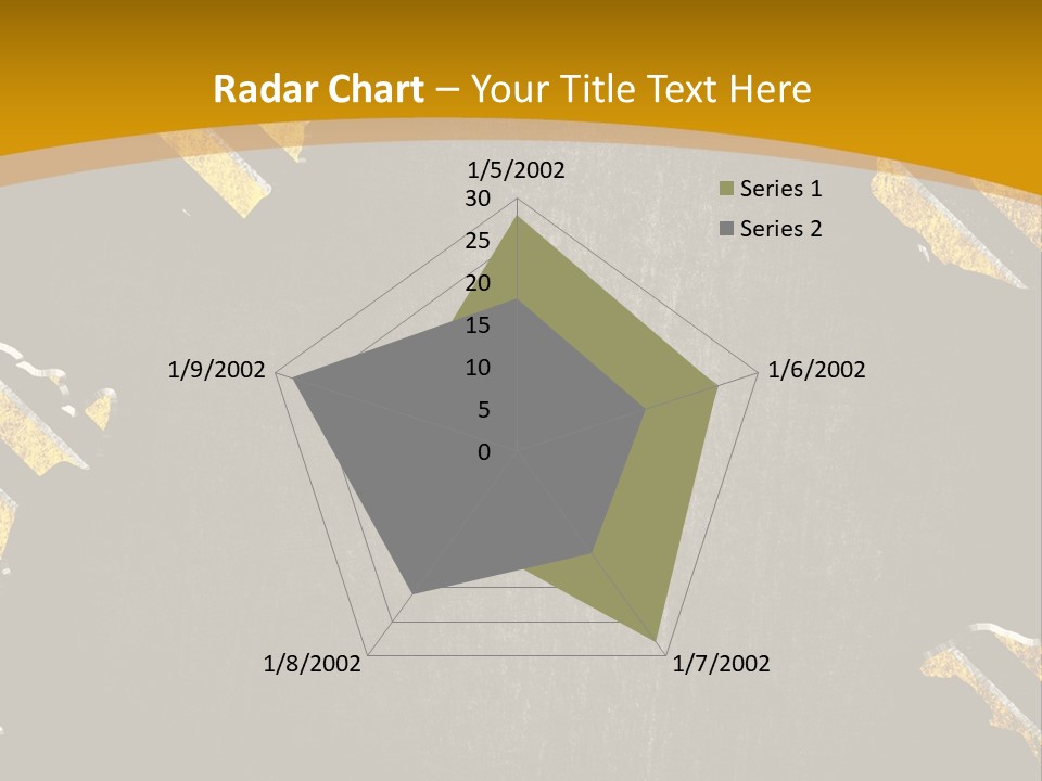 A Black And Yellow Powerpoint Presentation PowerPoint Template