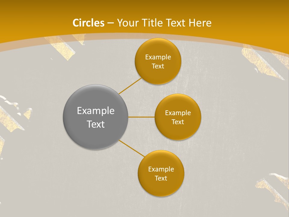 A Black And Yellow Powerpoint Presentation PowerPoint Template