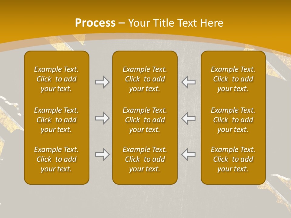 A Black And Yellow Powerpoint Presentation PowerPoint Template
