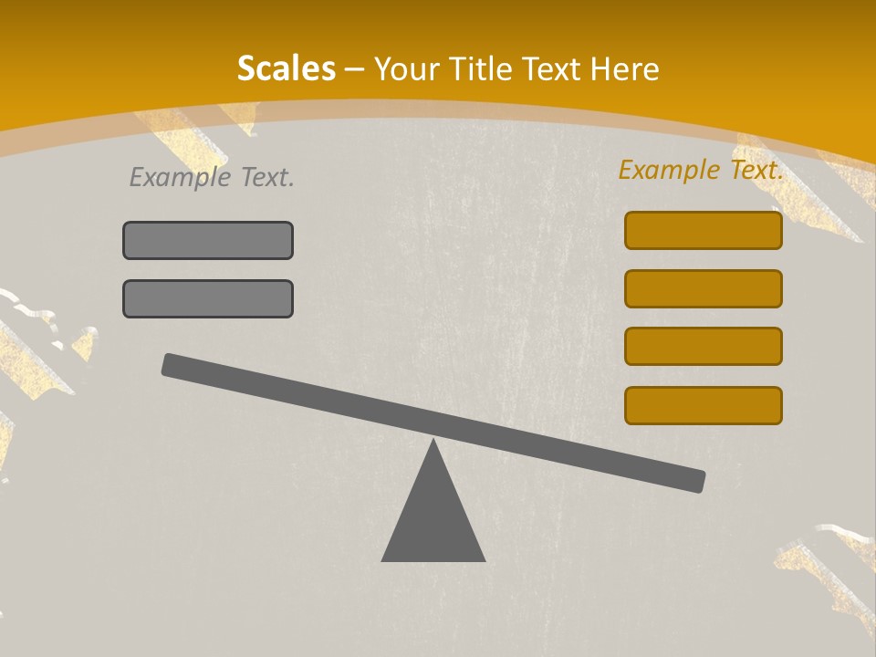 A Black And Yellow Powerpoint Presentation PowerPoint Template