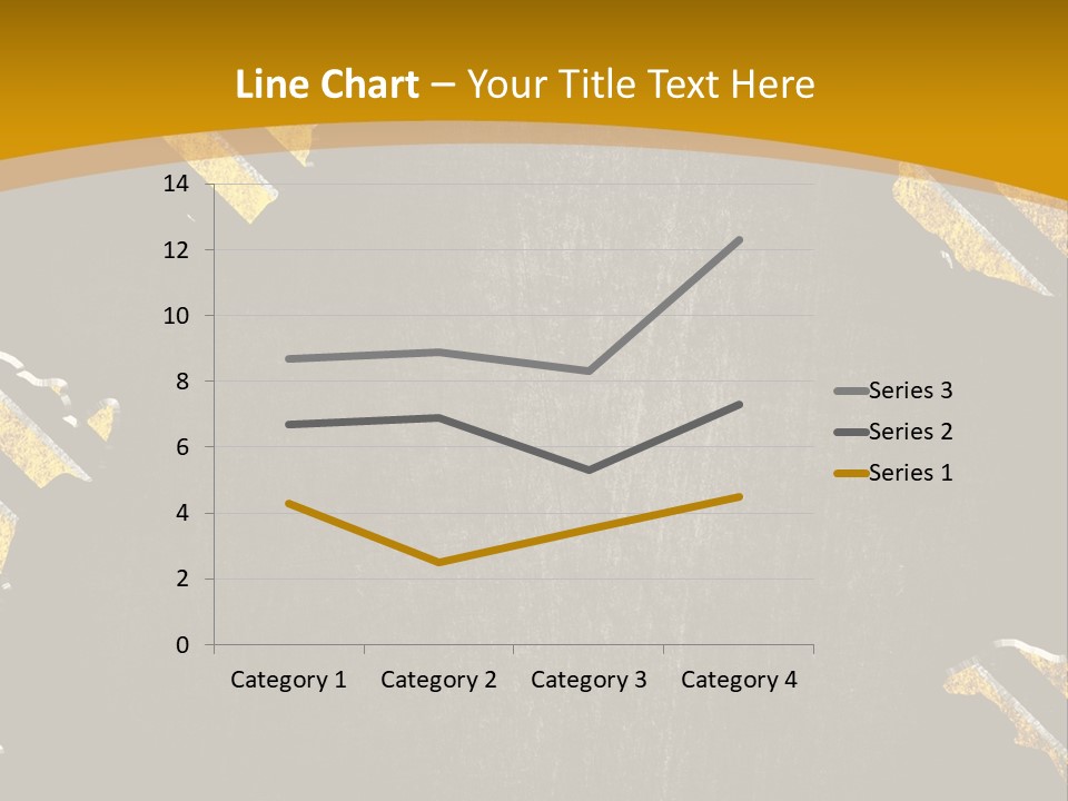 A Black And Yellow Powerpoint Presentation PowerPoint Template