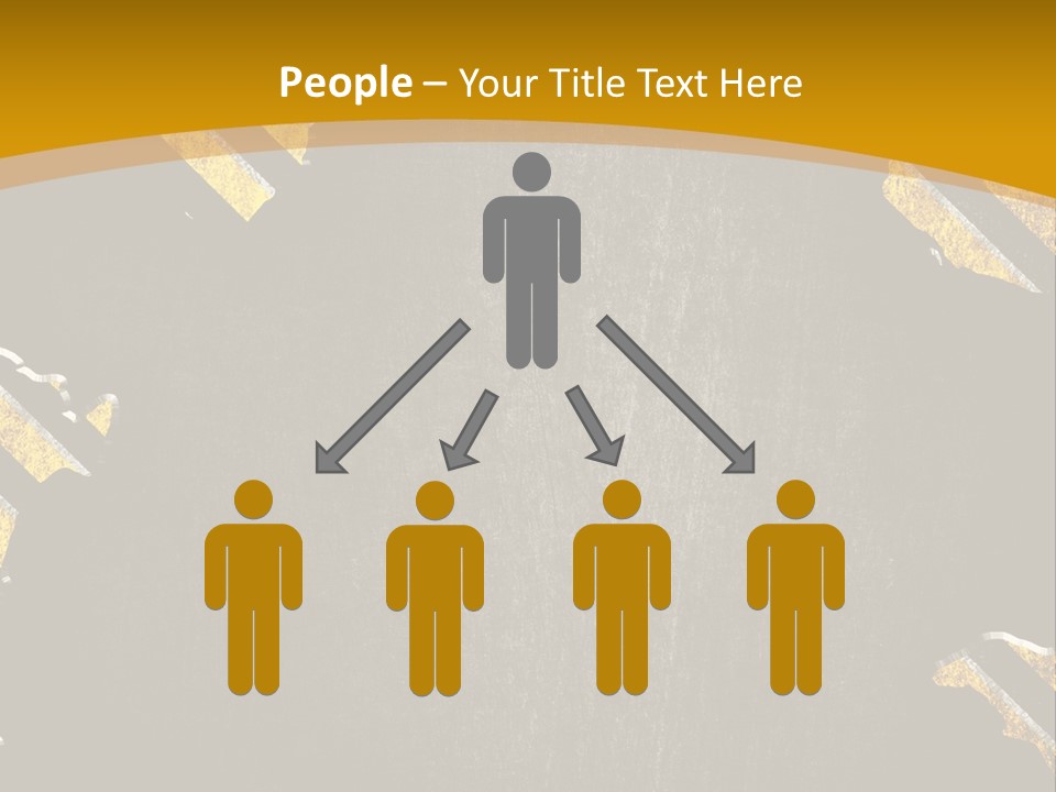 A Black And Yellow Powerpoint Presentation PowerPoint Template