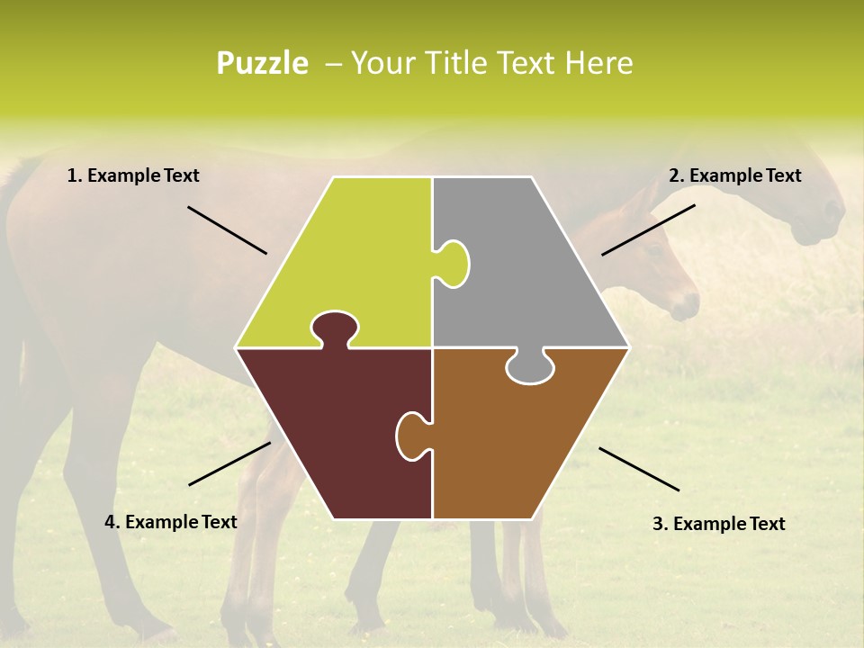 Meadow Animal Young PowerPoint Template