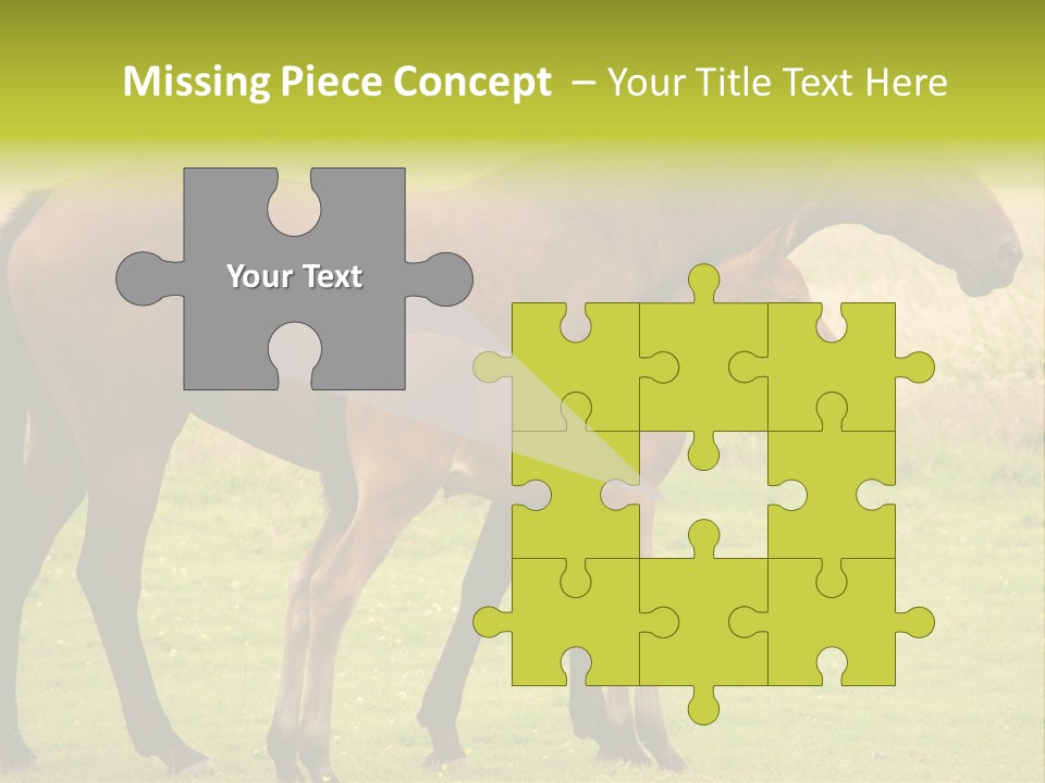 Meadow Animal Young PowerPoint Template