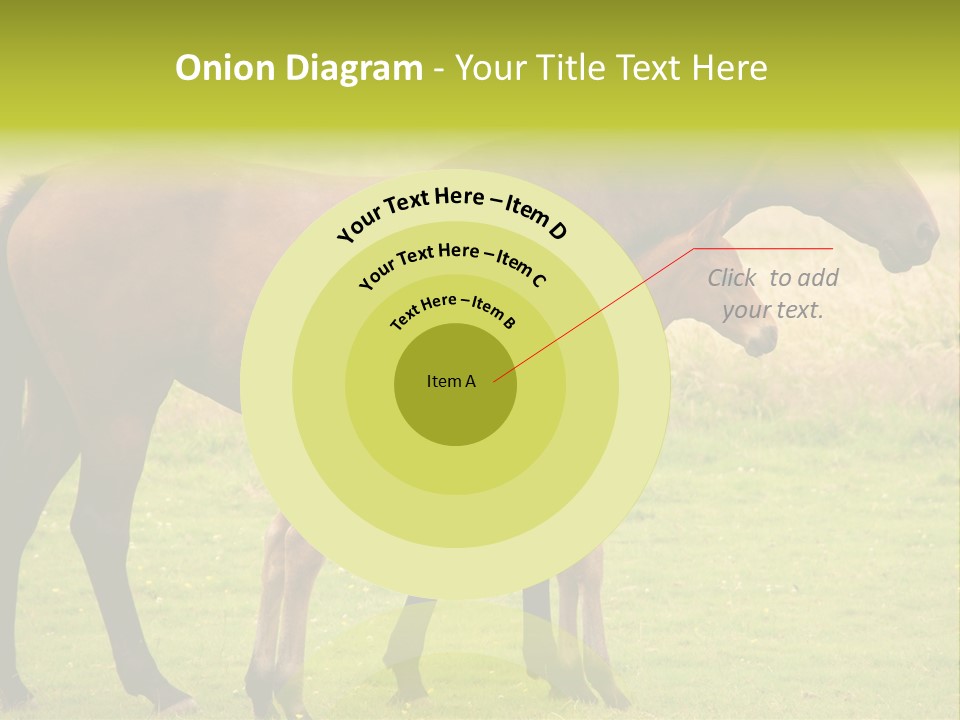 Meadow Animal Young PowerPoint Template