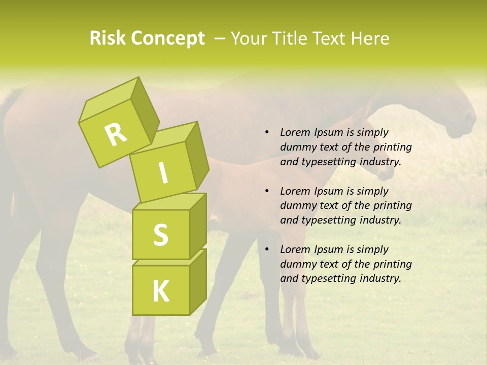 Meadow Animal Young PowerPoint Template