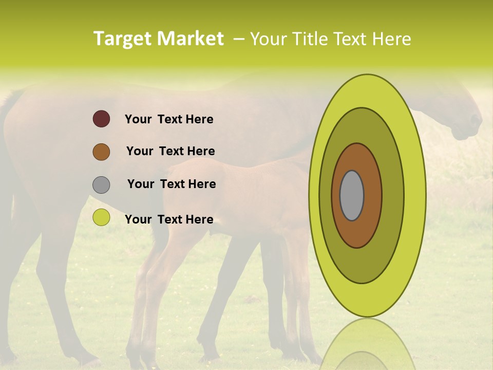 Meadow Animal Young PowerPoint Template