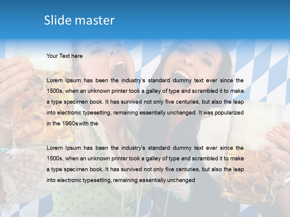 Folklore Rauten Youth PowerPoint Template