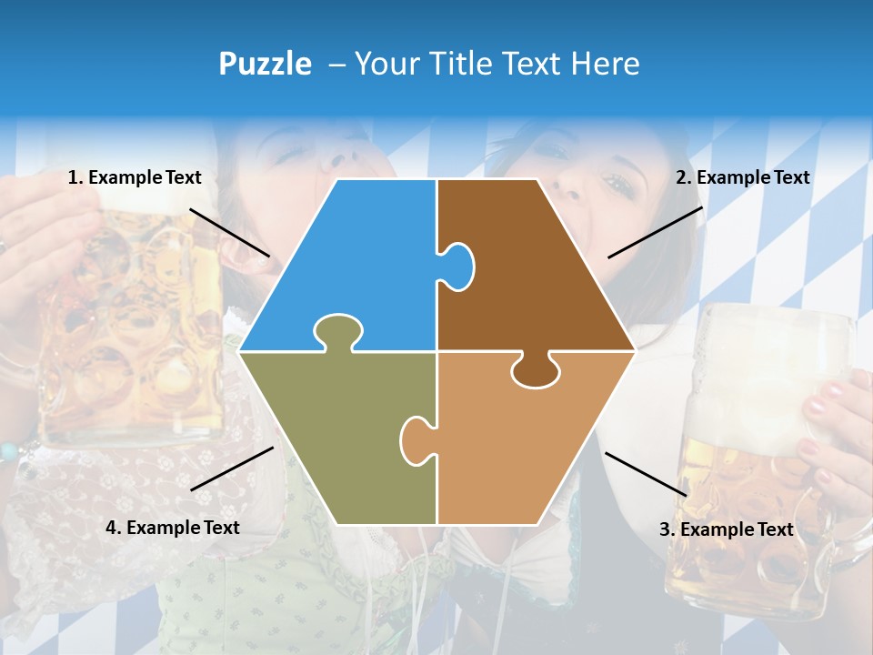 Folklore Rauten Youth PowerPoint Template