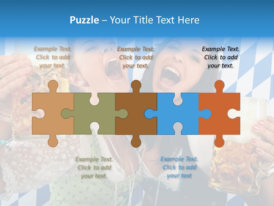 Folklore Rauten Youth PowerPoint Template