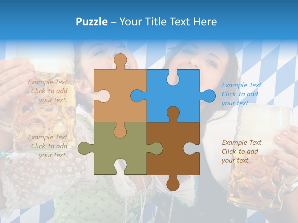 Folklore Rauten Youth PowerPoint Template