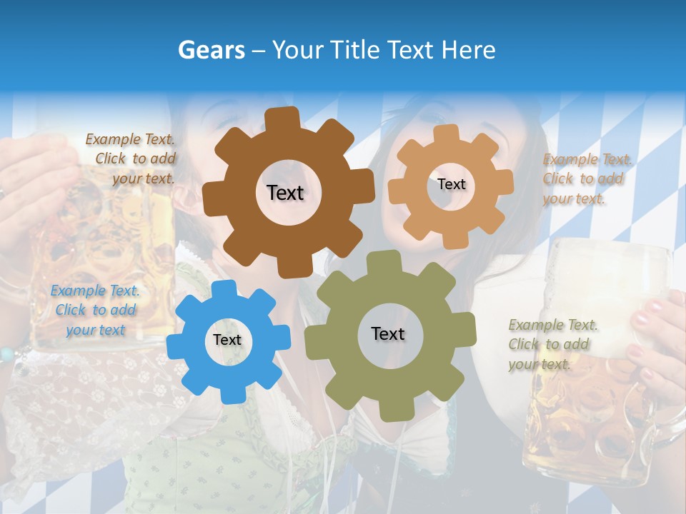 Folklore Rauten Youth PowerPoint Template