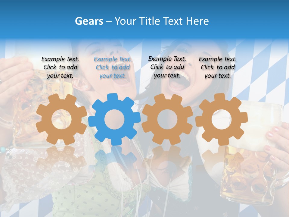 Folklore Rauten Youth PowerPoint Template