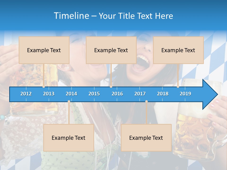 Folklore Rauten Youth PowerPoint Template